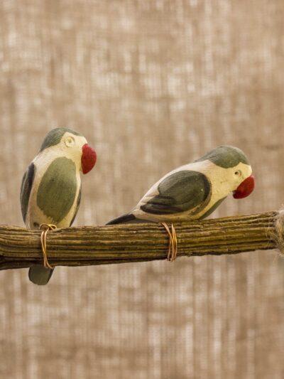 Peppy Pops – Parrots (a pair)