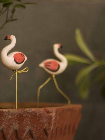 Flamingo Plant Poker (set of 3)