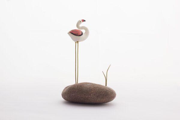 Pebble Decor – Flamingo (Standing)