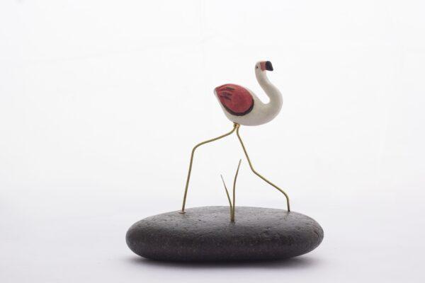 Pebble Decor – Flamingo (Walking)