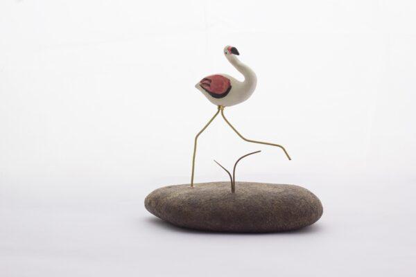 Pebble Decor – Flamingo (Walking)